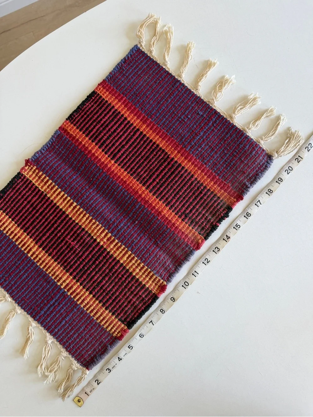 VINTAGE Striped Placemats (2x)